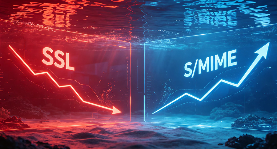 From SSL Red Ocean to S/MIME Blue Ocean